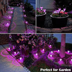 8-Pack Solar Path Lights, Outdoor Garden LED