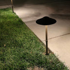 Warm White Solar Path Lights, Outdoor Driveway LED