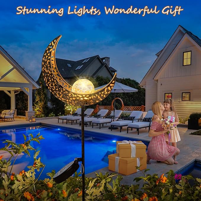 Solar Garden Garden Statue Light, Outdoor Decor