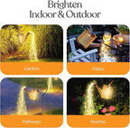 Garden Solar Lanterns, Waterproof LED Outdoor Lights