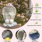 Solar Garden Statue Light, Yard Decor