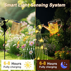 Garden Solar Backyard Lanterns, Decorative Waterproof LED