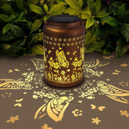 Butterfly Solar Backyard Lanterns, Elegant Waterproof LED