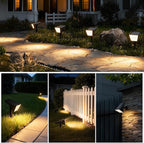 2-Pack Solar Spotlights, 28 LED Wall Lights