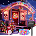 Christmas Patio String Lights, 33ft 100 LED Waterproof