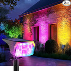 Solar Wall Spotlights, Waterproof