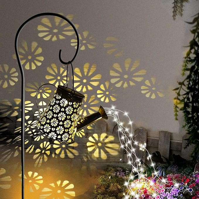 2-Pack Solar Path Lights, Outdoor Garden LED