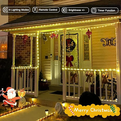 66ft LED Rope Lights, Remote Control Color-Changing
