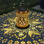 Solar Hummingbird Lanterns 2-Pack, Patio Hanging LED Decor