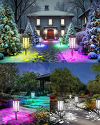 Solar Driveway Path Lights 6-Pack, Waterproof