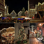 Christmas String Lights, 20ft 6 LED Waterproof Twinkle Lights