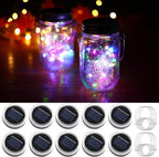 10-Pack Christmas String Lights, 30 LED Waterproof Twinkle Lights