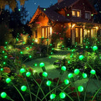 4-Pack Solar Pathway Lights, Waterproof LED Garden Lights