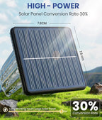 3-Pack Cool White Solar Path Lights, Outdoor Walkway LED