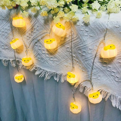 Black Patio String Lights, Weatherproof LED
