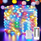 Christmas Fairy Lights, 33ft 100 LED Battery Twinkle Lights