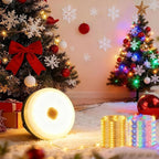 8ft Christmas LED String Lights, Waterproof Timer Lights
