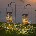 2-Pack Hummingbird Solar Garden Lanterns, Classic Waterproof LED
