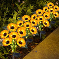 4-Pack Solar Path Lights, Outdoor Yard LED