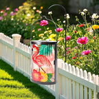 Courtyard Solar Hanging Lanterns, Decorative Backyard Decor