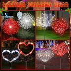 6-Pack Solar Pathway Lights, Waterproof LED Garden Lights