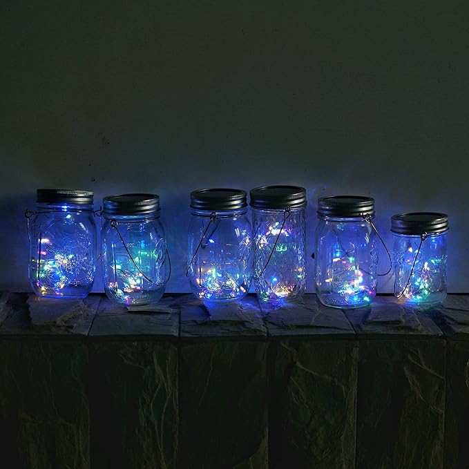 12-Pack Christmas String Lights, 30 LED Waterproof Twinkle Lights