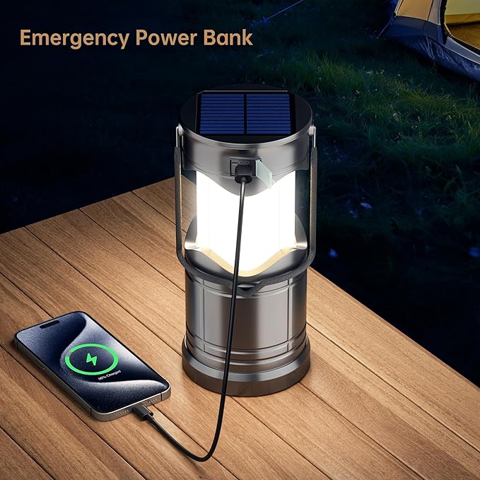 Multi-Function Rechargeable Camping Lantern