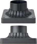 5.6" Pier Mount Base, Post Light Mounting Adapter