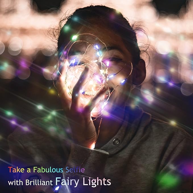 Christmas Fairy Lights 15-Pack, 6ft 20 LED Battery Twinkle Lights