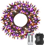 Halloween Fairy Lights, 33ft 100 LED Battery Twinkle Lights
