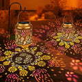 Metal Butterfly Solar Lanterns for Outdoor, Waterproof LED