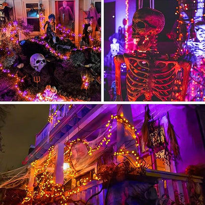 Christmas LED String Lights, Waterproof Timer Lights