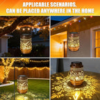 Solar Hummingbird Lanterns, Yard Hanging LED Decor