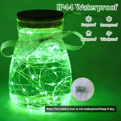 Christmas Fairy Lights 4-Pack, 16ft 50 LED Battery Twinkle Lights