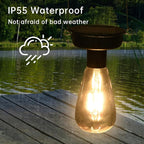 Hanging Solar Hanging Lanterns 4-Pack, Metal Backyard Decor