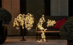 White Patio String Lights, 6ft Weatherproof LED