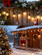 Christmas Twinkle Lights, 25ft Waterproof for Backyard