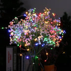 Christmas Yard String Lights 4-Pack, 16ft 50 LED Waterproof