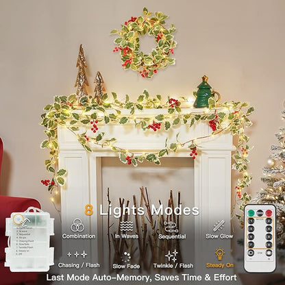 Christmas Fairy Lights, 5ft 40 LED Battery Twinkle Lights