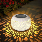 Solar Backyard Lanterns 2-Pack, Patio Hanging LED Decor