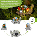 Turtle Solar Lawn Figurine Light, Waterproof
