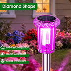 Solar Pathway Lights 15-Pack, Driveway LED