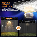 16-Pack Patio Solar Lights, Waterproof LED
