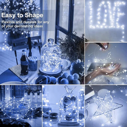 Christmas Porch String Lights 50-Pack, Waterproof