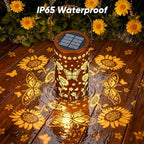 Butterfly Solar Hanging Lanterns 2-Pack, Rustic Porch Decor