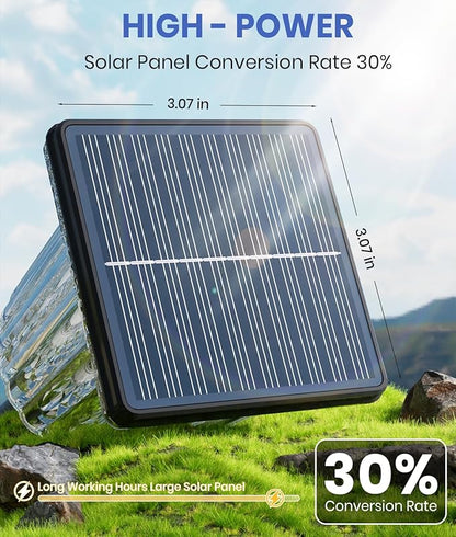 Super Bright Solar Powered Outdoor Lights 4 Pack,Adjustable Warm&Cool White,Waterproof IP65 Solar Garden Decorations Landscape Lighting Outside for Front Yard/Patio/Walkway/Driveway/Lawn/Pathway Light