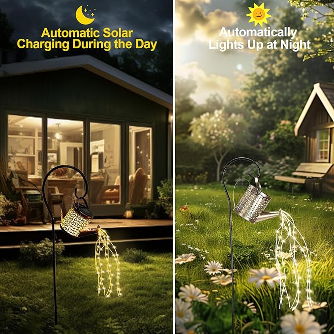 Solar Path Lights, Outdoor Garden LED