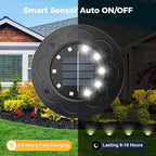 12-Pack Solar Landscape Lights for Garden
