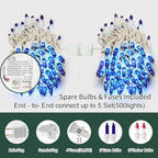 Christmas String Lights, Waterproof Twinkle Lights