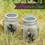 Butterfly Solar Lantern Set 3-Pack, Rustic Garden Lighting